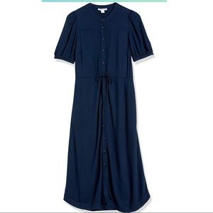 Amazon Essentials Women's Half Sleeve A-Line Midi Dress XXL